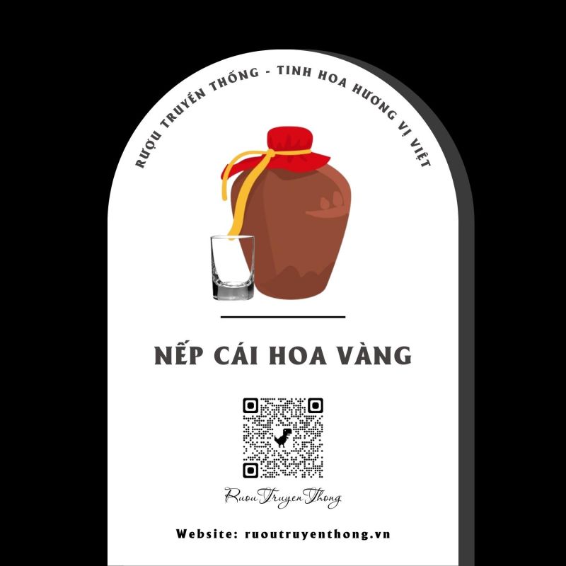 Rượu Nếp Cái Hoa Vàng